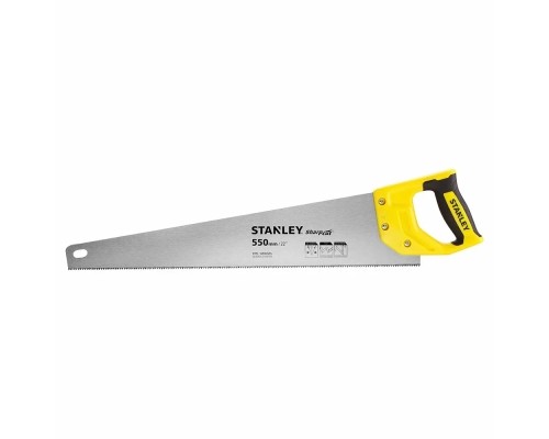 Ножівка Stanley SHARPCUT із загартованими зубами, L=550мм, 7 tpi. (STHT20368-1)