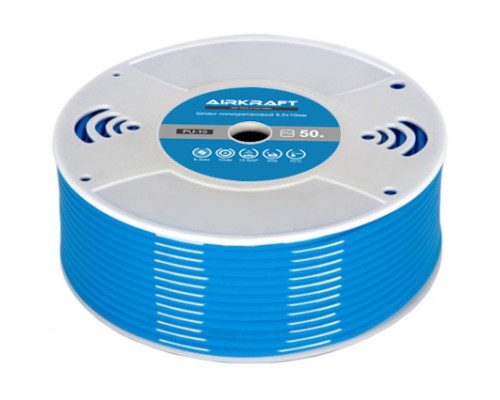 Пневматичний шланг Airkraft поліуретановий у бухті 50м 8*12мм (PU12)