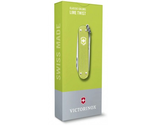 Ніж Victorinox Classic SD Alox Colors Lime Twist (0.6221.241G)