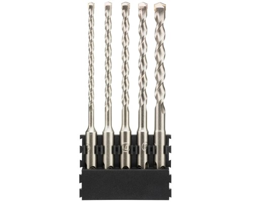 Набір бурів DeWALT в касеті для Tough Case, SDS Plus, L=160 мм., d=5.5, 6, 7, 8, 10 мм., 6 шт (DT70835)