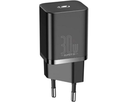 Зарядний пристрій Baseus Super Si quick charger IC 30W Black (CCSUP-J01)