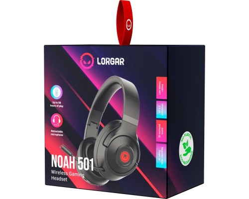 Навушники Lorgar Noah 501 Black (LRG-GHS501)