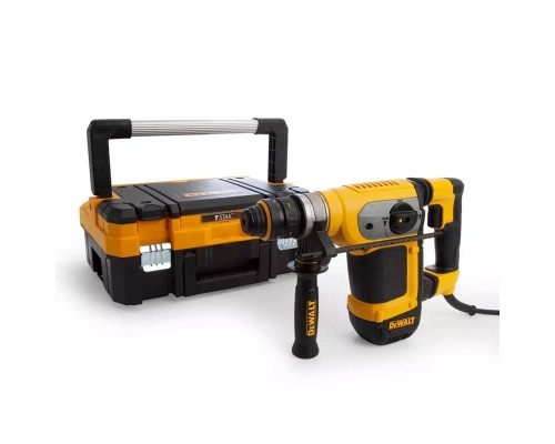 Перфоратор DeWALT SDS-Plus, 1000 Bт, 4.2 Дж, 32/100 мм, 4.3 кг, TSTAK + аксесуари (D25417KT)