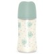 Пляшечка для годування Suavinex Bonhomia, повільний потік, 270 мл, зелена (307835)