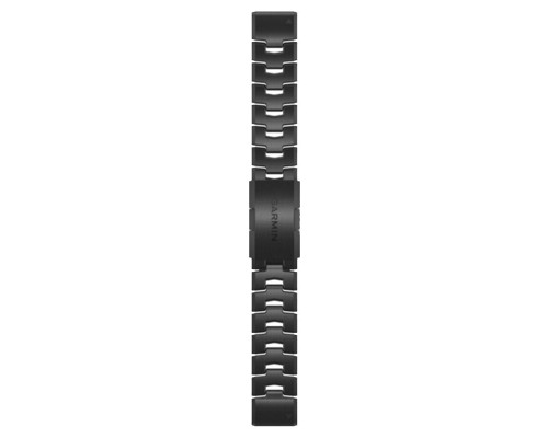 Ремінець до смарт-годинника Garmin fenix 6 22mm QuickFit Carbon Gray DLC Titanium (010-12863-09)
