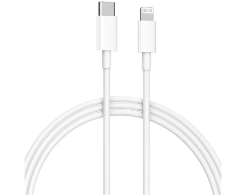 Дата кабель Type-C to Lighting 1.0m MFi 18W White (BHR4421GL) Xiaomi (703289)