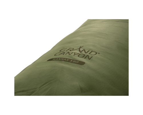 Спальний мішок Grand Canyon Kansas 190 0C Capulet Olive Left (340019)