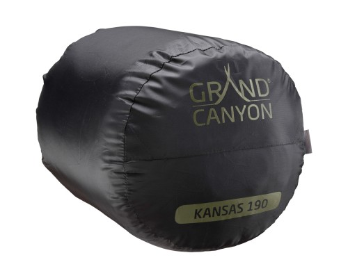 Спальний мішок Grand Canyon Kansas 190 0C Capulet Olive Left (340019)