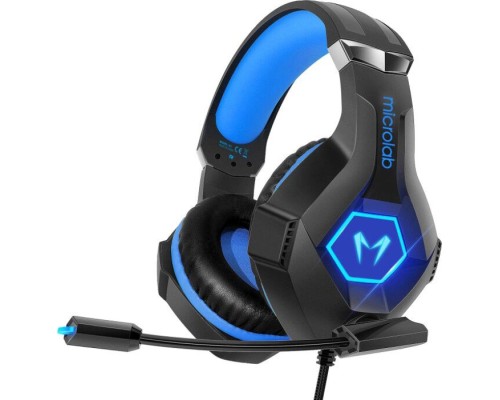 Навушники Microlab G7 Black/Blue (G7_b+b)