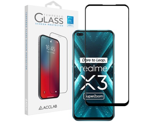 Скло захисне ACCLAB Full Glue Realme X3 (1283126508462)