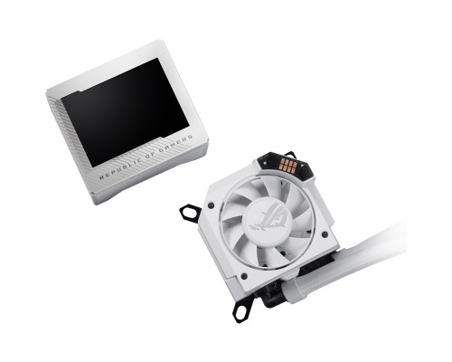 Система рідинного охолодження ASUS ROG Ryujin III 240 ARGB White Edition (90RC00K2-M0UAY0)