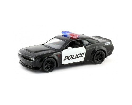 Машина Uni-Fortune DODGE CHALLENGER POLICE CAR (554040P)