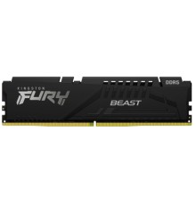 Модуль пам'яті для комп'ютера DDR5 32GB 5200 MHz Beast Black Kingston Fury (ex.HyperX) (KF552C36BBE-32)