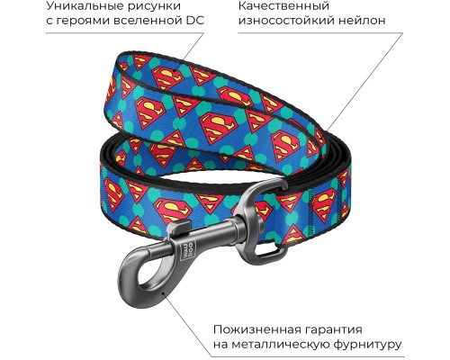 Повідець для собак WAUDOG Nylon 