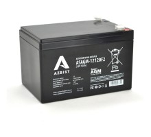 Батарея до ДБЖ AZBIST 12V 12 Ah Super AGM (ASAGM-12120F2) 