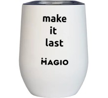 Термокружка Magio Make it Last 350 мл Біла (MG-1042)