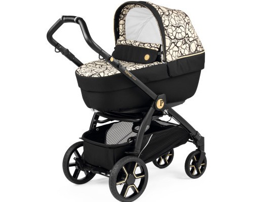 Коляска Peg-Perego 3 в 1 Book Grafic Gold Lounge Графічне золото (2000000130569) (PACK-BOOK31LG00002)