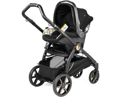 Коляска Peg-Perego 3 в 1 Book Grafic Gold Lounge Графічне золото (2000000130569) (PACK-BOOK31LG00002)