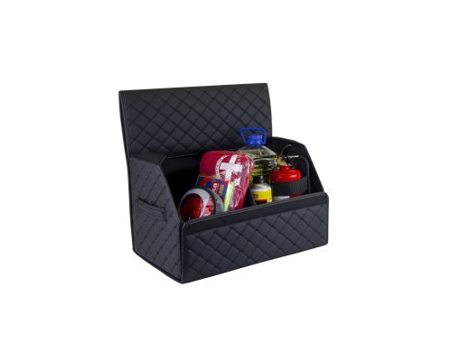 Сумка-органайзер EVAtech ECO M чорна з чорною ниткою (EHECEMBBBB)