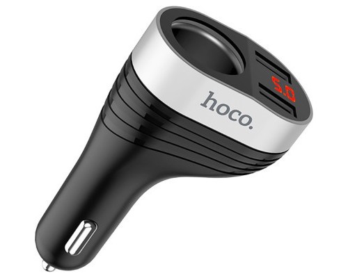 Зарядний пристрій HOCO Z29 2xUSB Black (6957531092186)