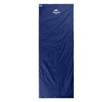 Спальний мішок Naturehike надлегкий LW180 NH21MSD04 лівий (15°C) p-p М темно-блакитний (6927595788165-L)