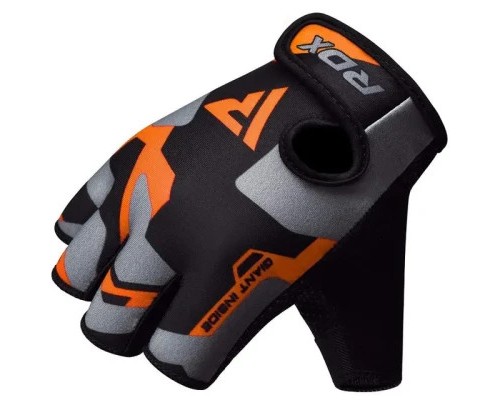 Рукавички для фітнесу RDX F6 Sumblimation Orange M (WGS-F6O-M)