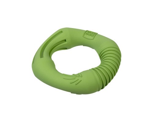 Іграшка для собак WAUDOG Fun Natural Кільце 12 см зелена (621218)