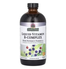 Вітамін Nature's Answer Рідкий комплекс вітамінів групи B, смак мандарину, Liquid (NTA-26107)