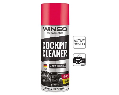 Автополіроль WINSO Cockpit Cleaner вишня 450ml (840590)