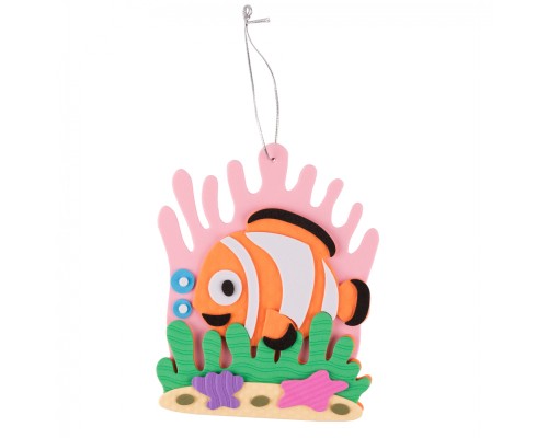 Набір для творчості 1 вересня Рибка Аплікація з текстурного фоамірану ЕВА (954583)