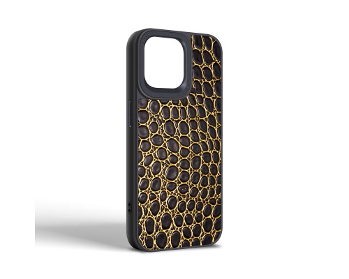 Чохол до мобільного телефона Harder Crocosaur Apple iPhone 14 Pro Max Black (ARM76725)