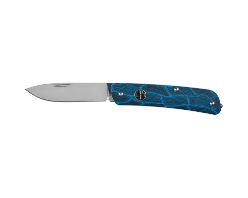 Ніж Boker Plus Tech Tool Damast G10 Blue (01BO557)