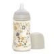 Пляшечка для годування Suavinex Wonderland 270 мл, фізіологічна, середній потік, біла (308747)