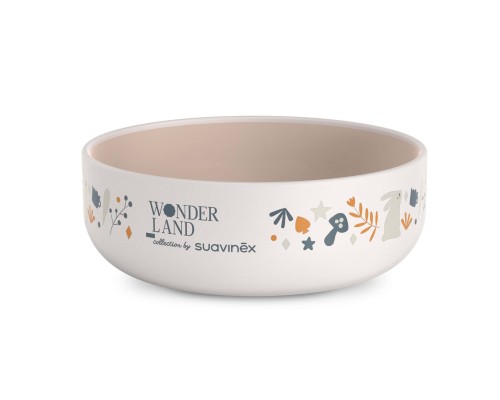 Набір дитячого посуду Suavinex Wonderland +6 міс. світло-рожевий (308808)