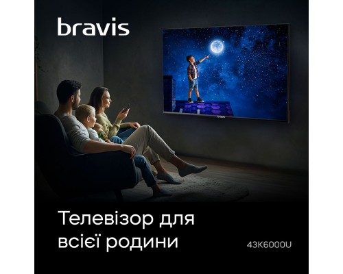 Телевізор Bravis 43K6000U