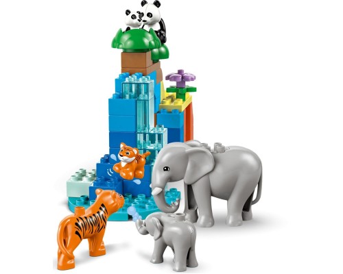Конструктор LEGO DUPLO Town Сімейства диких тварин 3-в-1 (10446)