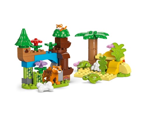 Конструктор LEGO DUPLO Town Сімейства диких тварин 3-в-1 (10446)