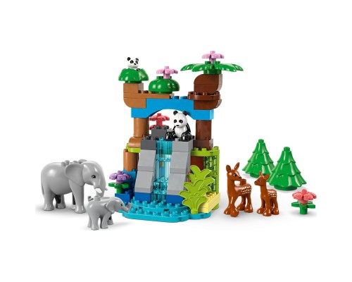 Конструктор LEGO DUPLO Town Сімейства диких тварин 3-в-1 (10446)