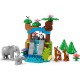 Конструктор LEGO DUPLO Town Сімейства диких тварин 3-в-1 (10446)