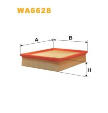 Повітряний фільтр для автомобіля Wixfiltron WA6628