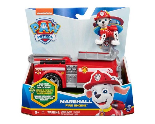 Ігровий набір Paw Patrol Пожежний автомобіль із водієм Маршалом (SM16775/9917)