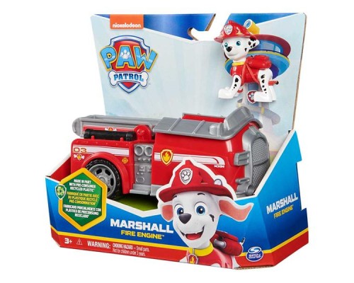 Ігровий набір Paw Patrol Пожежний автомобіль із водієм Маршалом (SM16775/9917)