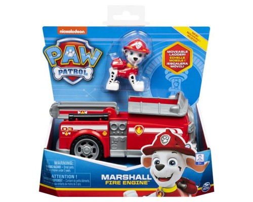 Ігровий набір Paw Patrol Пожежний автомобіль із водієм Маршалом (SM16775/9917)