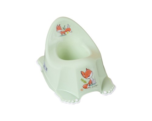 Горщик Tega Baby з музикою антиковзкий FOREST FAIRYTALE light green (PO-069-112)