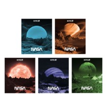 Зошит Kite NASA, 24 аркуші, клітинка (NS25-238)