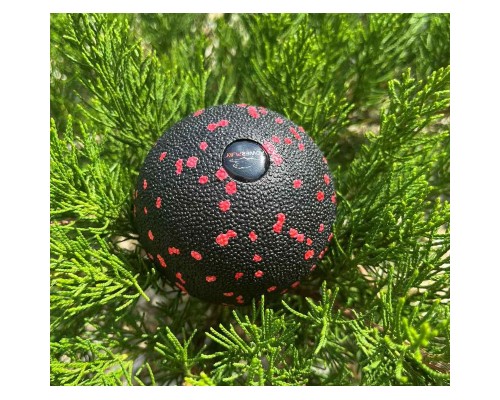 Масажний м'яч PowerPlay PP-4350 Epp Massage Ball (d8) Чорно/Червоний (PP-4350_Red_d8)