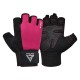 Рукавички для фітнесу RDX W1 Half Pink Plus M (WGA-W1HP-M+)