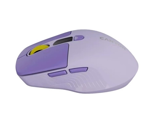 Мишка Canyon MW-26 LCD Silent Wireless/Bluetooth Violet (CNS-CMSW26V)