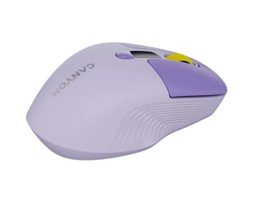 Мишка Canyon MW-26 LCD Silent Wireless/Bluetooth Violet (CNS-CMSW26V)