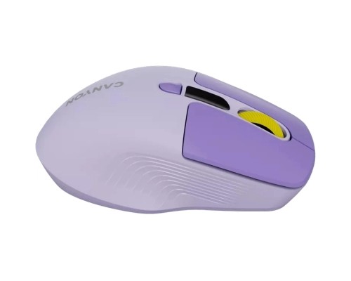 Мишка Canyon MW-26 LCD Silent Wireless/Bluetooth Violet (CNS-CMSW26V)
